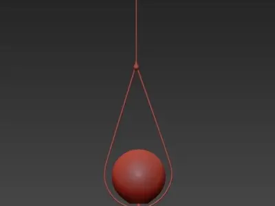 CORDA PENDANT LAMP 3D model purchase