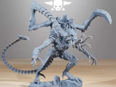 Xenarid Soul Eater 3D print model