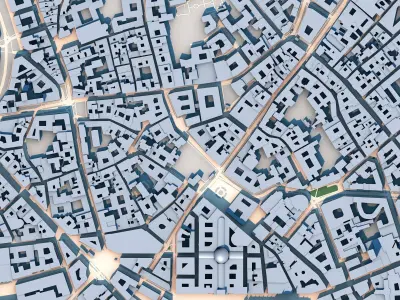 Teatro alla Scala Milan Italy 3D model