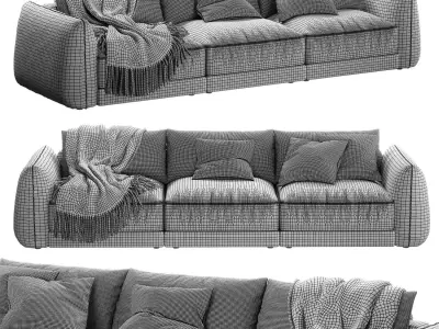 Divan Monterey Modulny 3D model