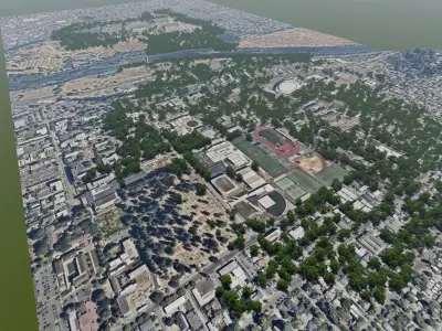 University of Oregon 3D model