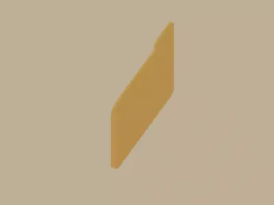 Folder Low-poly 3D model