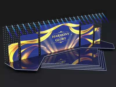 Concert Stage 12 3D model