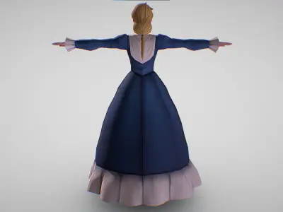 Erina Pendleton - Jojo Bizarre Adventure - Diamond Records 3D model