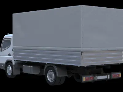 truck tent 3D model