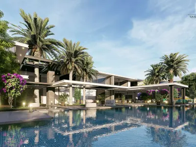 Tassadar Villa Exterior Design 3D model