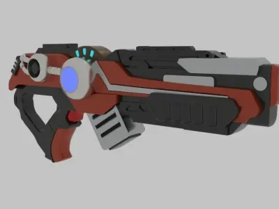 Light Strike Rifle 3D model