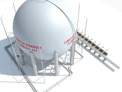 Hydrogen Storage 3D model