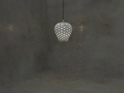 Parametric Pendant Light - Large 3D print model