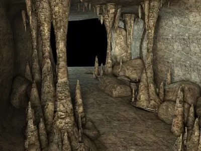 Cavern 3D model