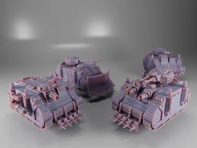 ultimate tank builder 3D print model