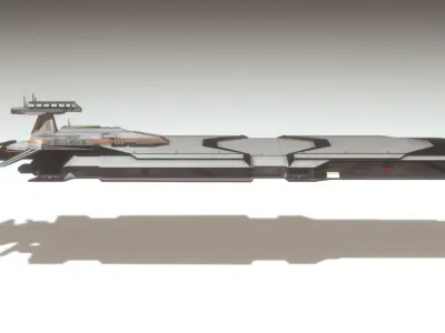 ISA Heavy Cruiser 3D model