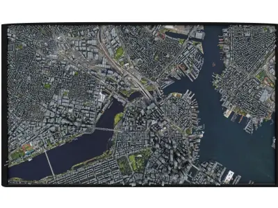  City of Boston 3D model