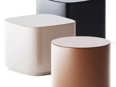 Bobo Coffee Tables by Meridiani  3D model