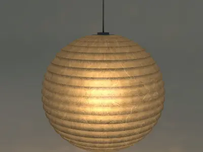 Paper Lantern 1 3D model