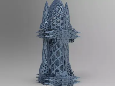 Covenant Docking Tower  3D model