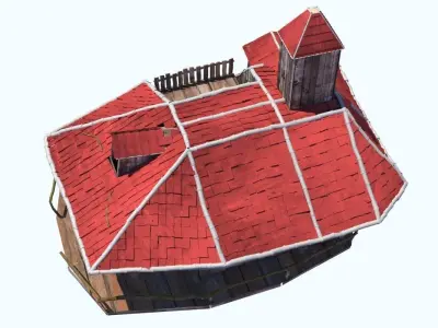 House Cartoon 3D model