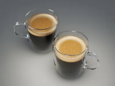 Double Walled Coffee Mug 3D model