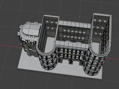 Porta Nigra  3D print model