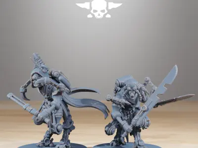 Scavenger Runners 3D print model