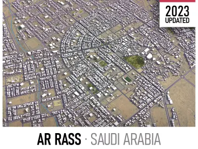 Ar Rass Low-poly 3D model