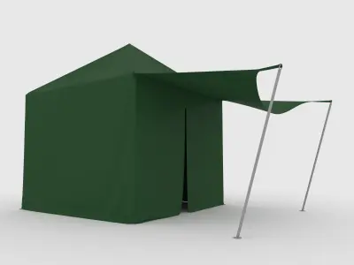 Gazebo Tent 5 250 cm X 250 cm 3D model