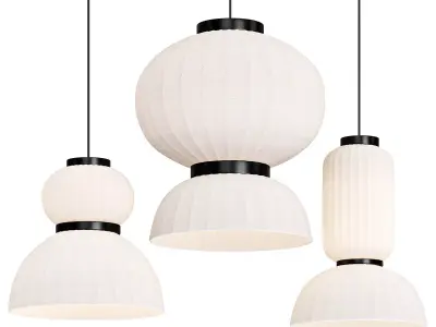 Renne Pendant Lights by Lightzey 3D model