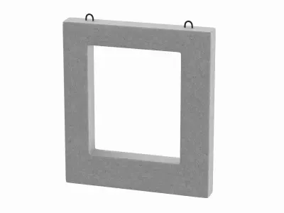 Concrete Facade 3D model