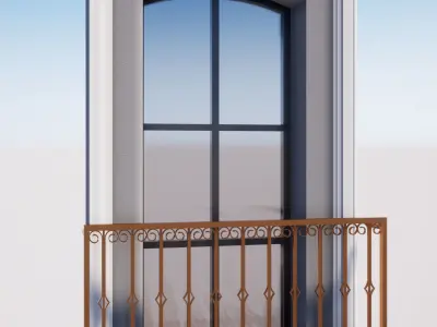 Classic Window 3D model