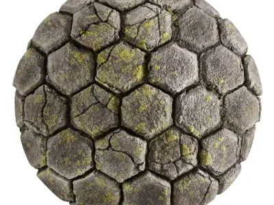 Giants Causeway - PBR Texture Texture