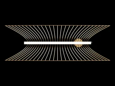 roche bobois parabola suspension 3D model