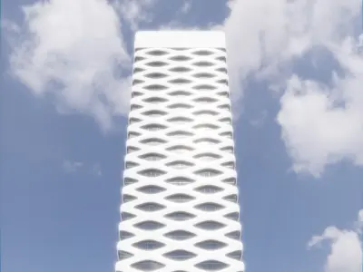 Parametric Building 1a13 3D model