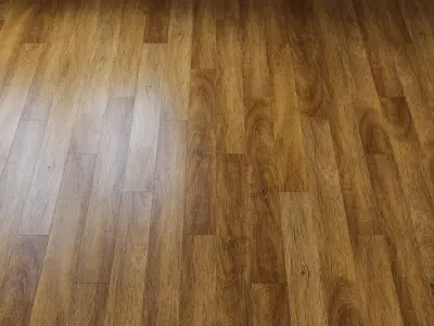 Quartz-vinyl tile Alpine Floor Ultra ECO5-22 Pine forest 3D model