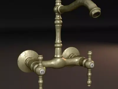 Water Faucet 1 3D model