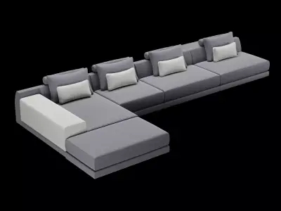 Frigerio sofa 002 3D model