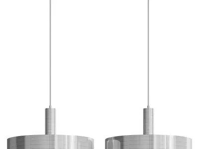  Semi Flush Spotlight 3D model