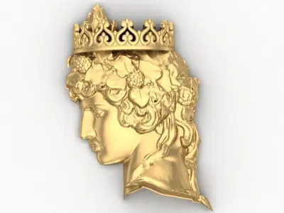 Queen 2 3D print model