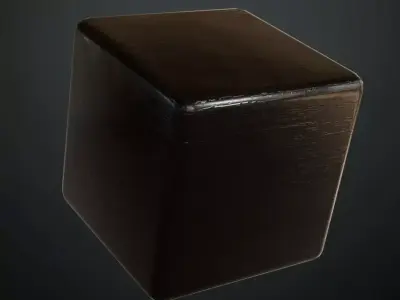 Sci-Fi Dark Chrome Tech PBR Seamless Texture