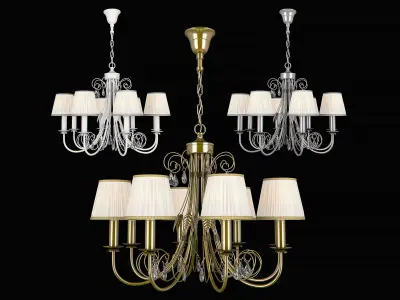 78108x Modesto Lightstar Chandelier 3D model