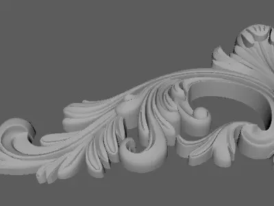 Decor for furniture 3D model 44