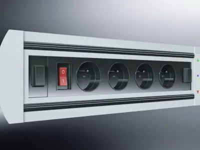 Wall Plugs Pack Low-poly 3D model