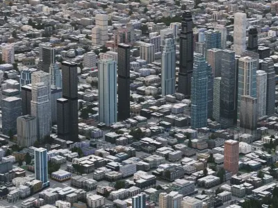 Real Time City 15 3D model