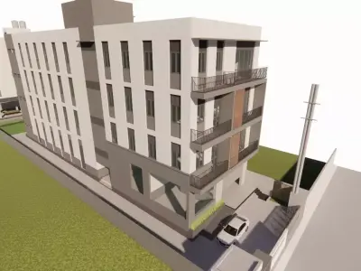 residential complex-Apartment 3D model buy