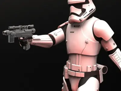 Stormtrooper First Order 3D print model
