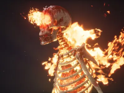 Advanced Boneman 3D model