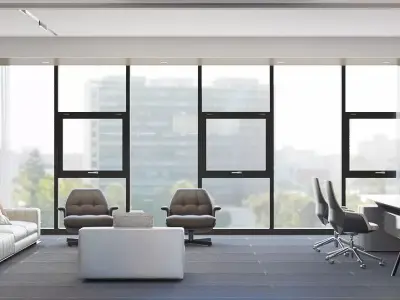 Modern Executive Office 3D model