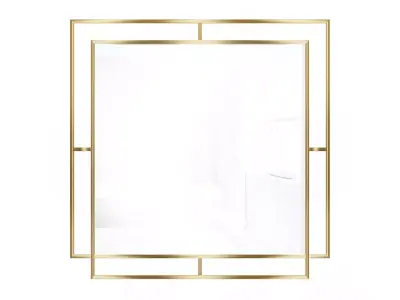 Mirror in a metal frame GZ-M1026 3D model