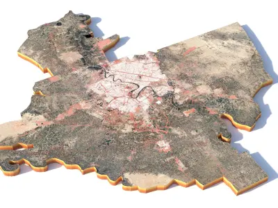 Baghdad Iraq 3D model