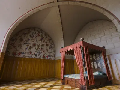 Medieval Royal Gothic Bedroom 3D model