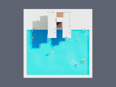 land 71A Low-poly 3D model